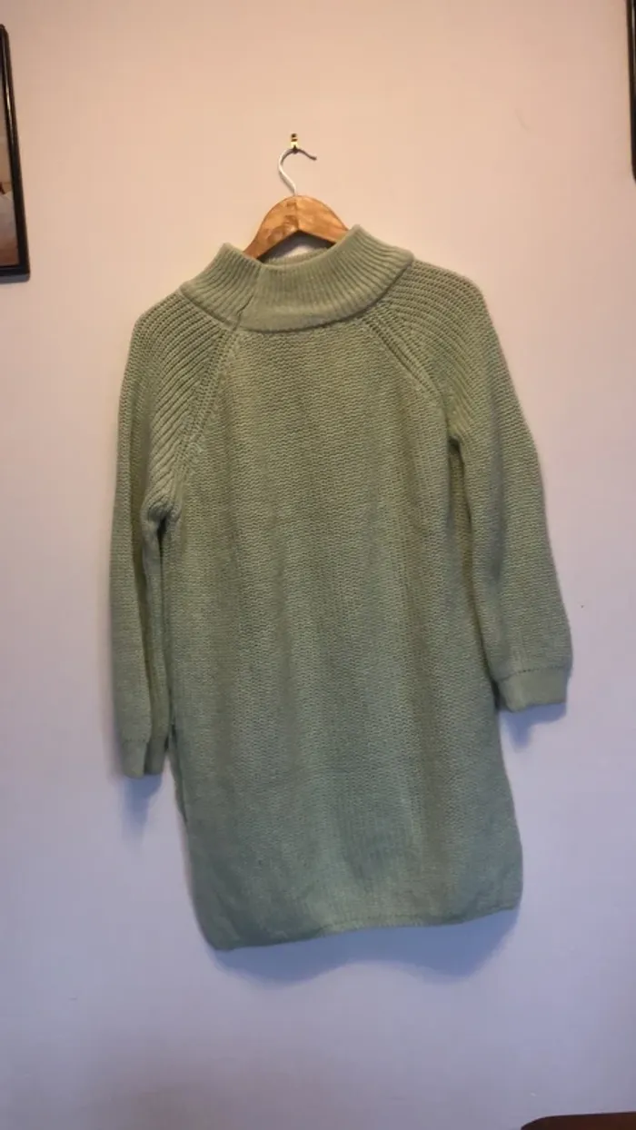 Tunique / long pull vert taille L/Xl