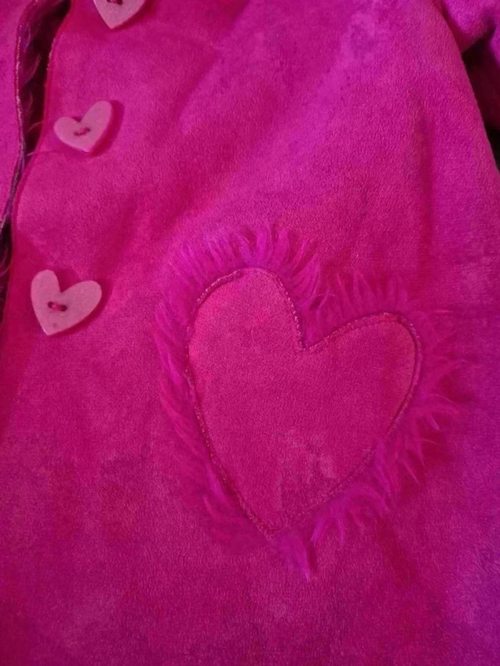 Manteau 🌹 24 mois 🌹 fushia prada - photo numéro 3