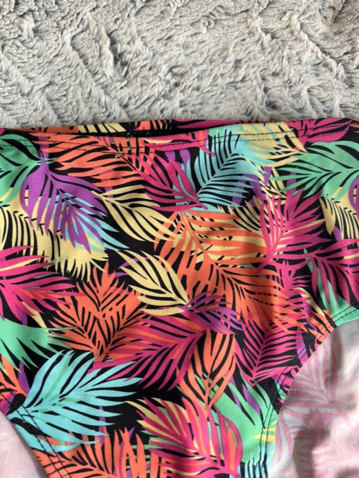 Culotte taille haute maillot de bain blanche porte taille 40 - photo numéro 2