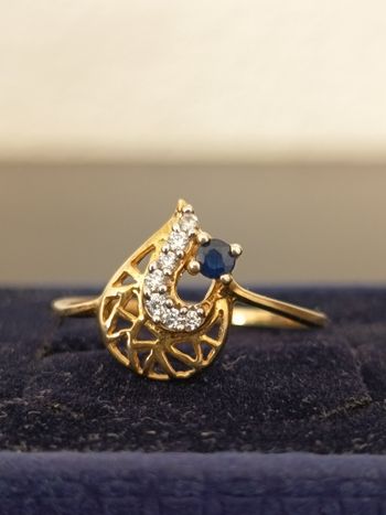 Bague plaqué argent.