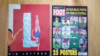 Lot Magazine incomplet Foot Football vintage
