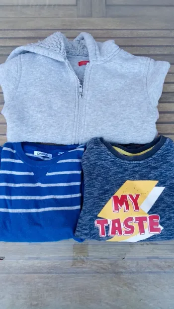 Lot de pull garçon