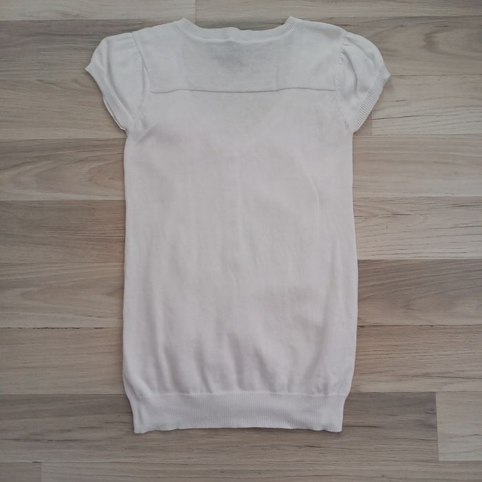 Chemisier femme blanc à manches courtes Madonna taille M - photo numéro 7