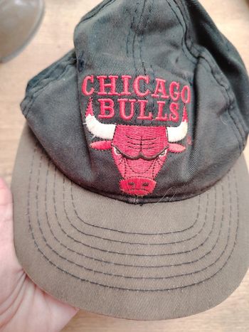 Casquette vintage Chicago Bulls années 90