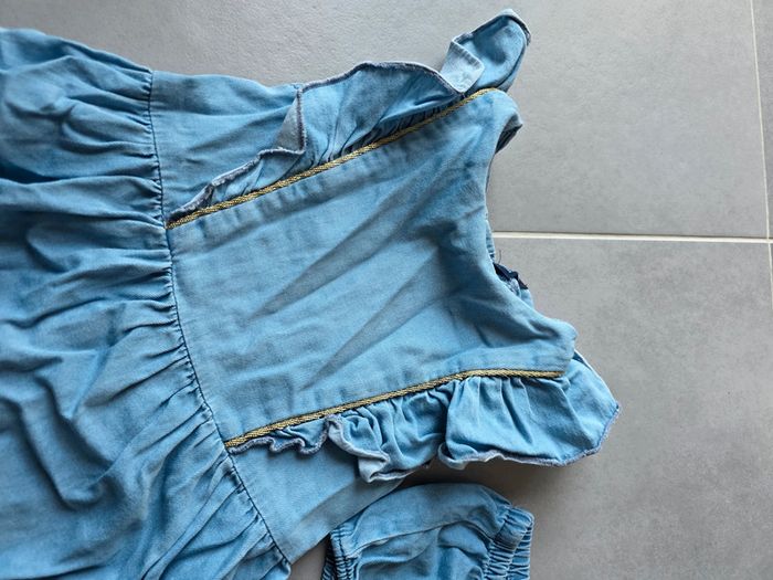 Robe été effet jean 18 mois - photo numéro 3