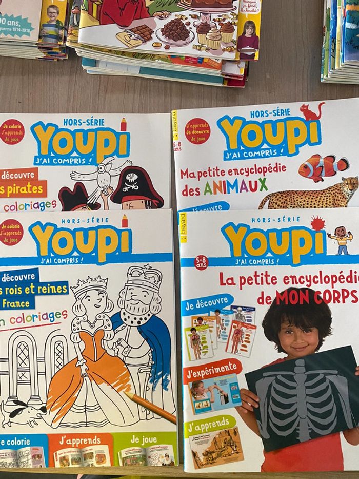 Lot de 4 hors série Youpi j’ai compris