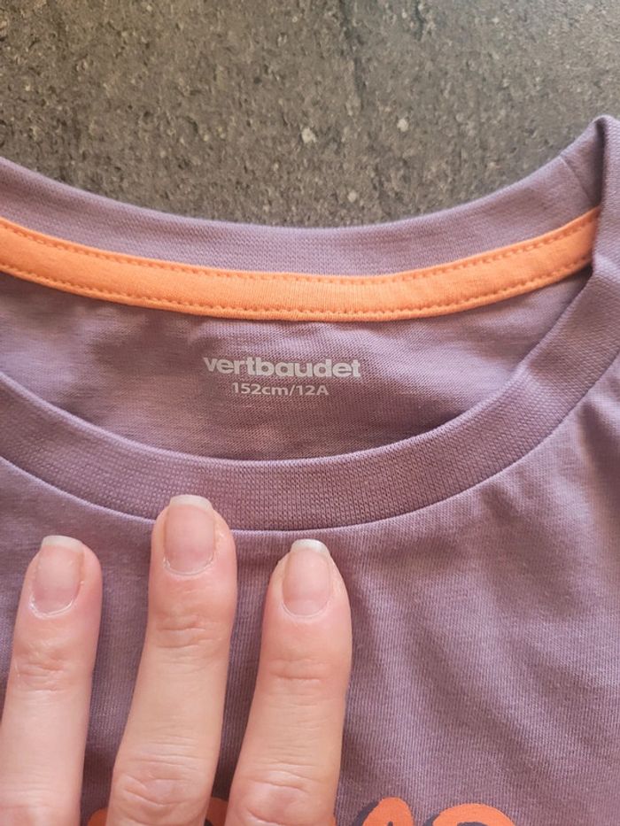 Tee-shirt Vertbaudet 12 ans - photo numéro 3