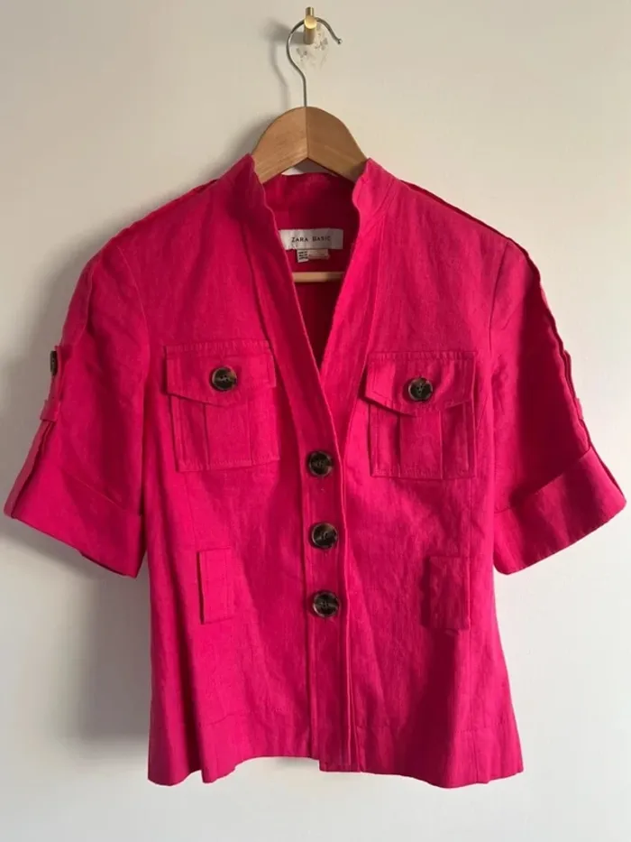 Veste rose Zara