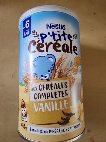Céréales pour bebe 