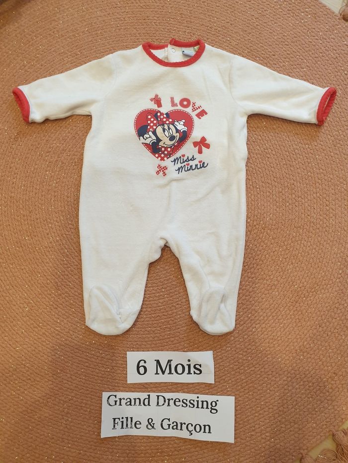Pyjama velours 6 mois Disney