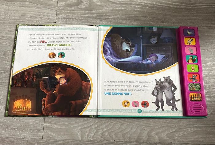 Livre sonore masha michka - photo numéro 7
