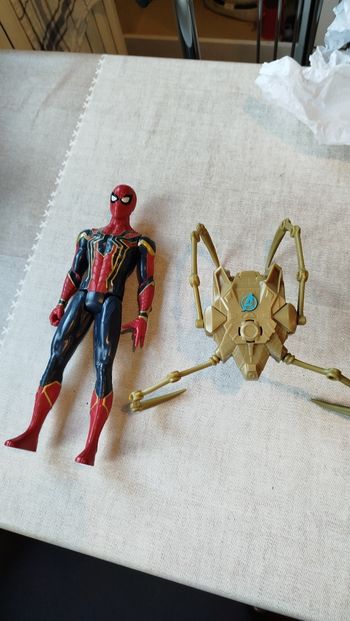 Figurine Spiderman et sac à dos power fx