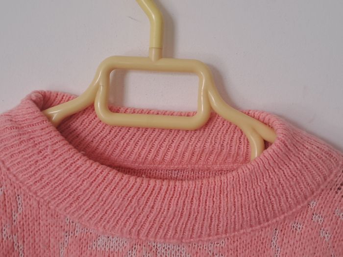 Pull moche de Noël vintage nounours rose Taille Unique - photo numéro 7