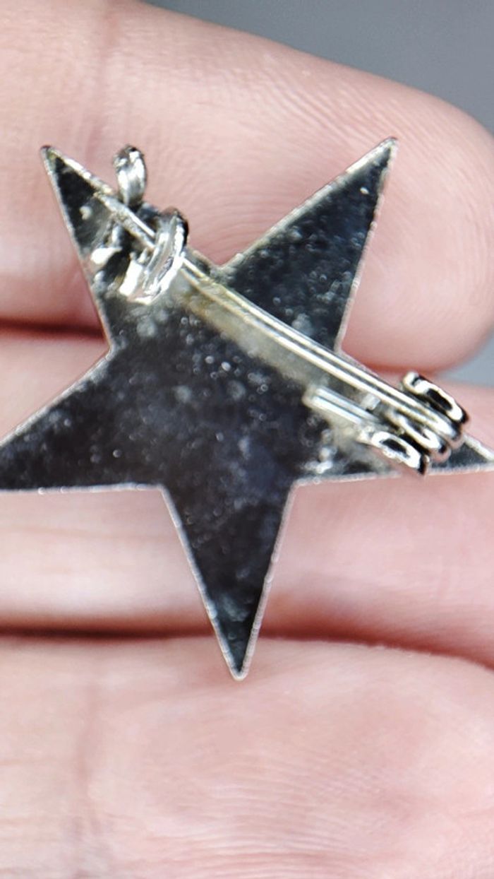 Broche étoile strass - photo numéro 6