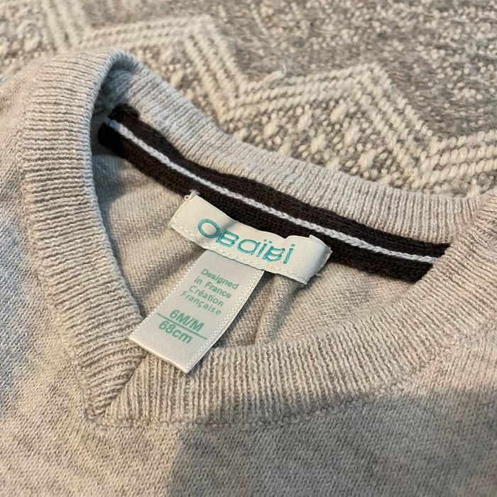 Pull 6 mois obaibi - photo numéro 2