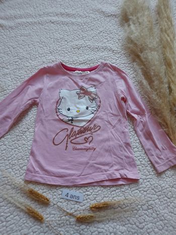 T shirt manche longue 4 ans