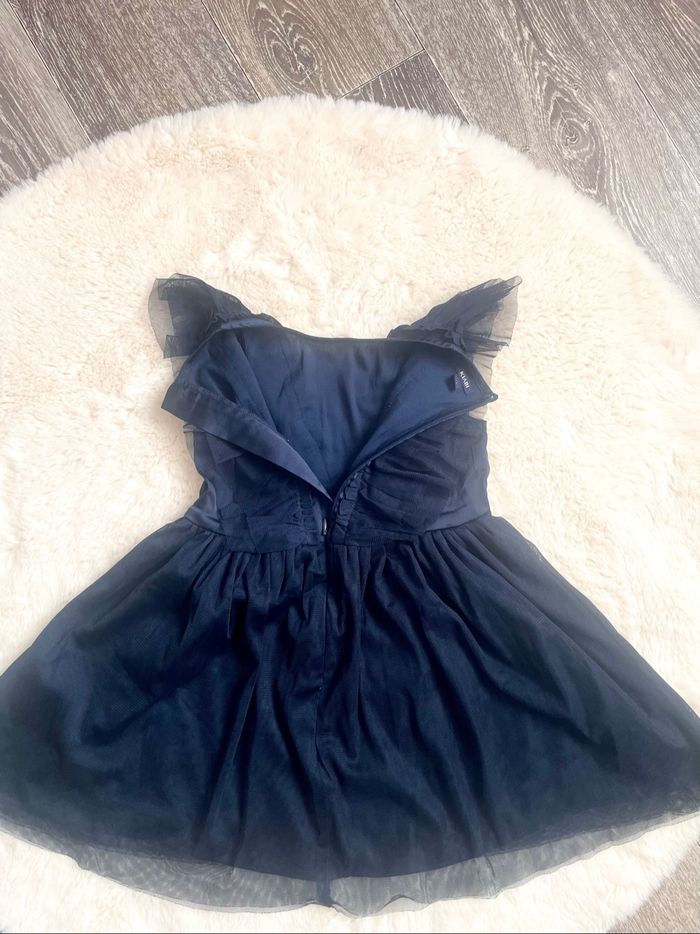 Robe de soirée bleue marine 5 ans - photo numéro 5