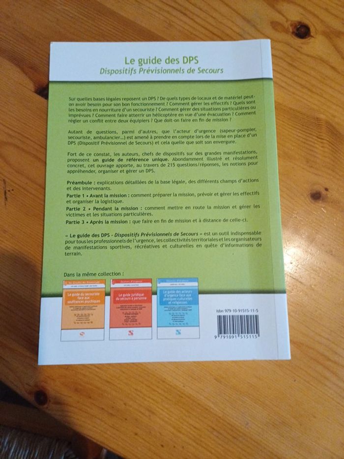 Le guide des DPS - photo numéro 2