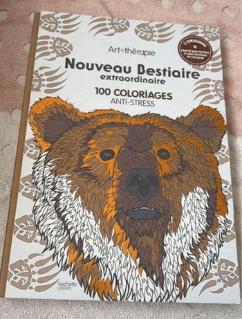 Livre coloriage nouveau bestiaire