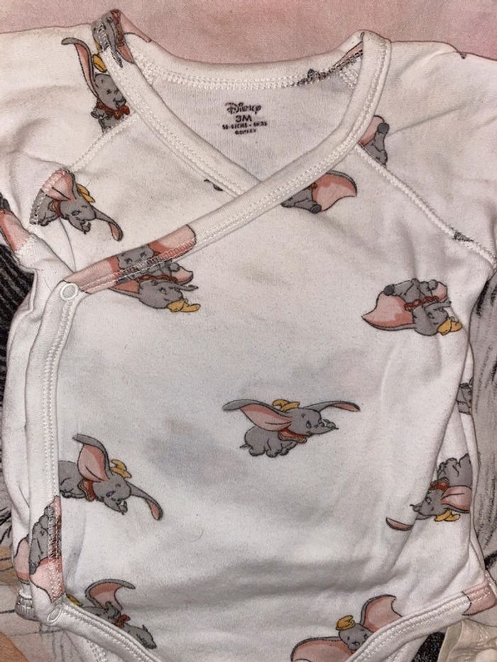 Ensemble Dumbo, 3 mois, Disney. - photo numéro 4