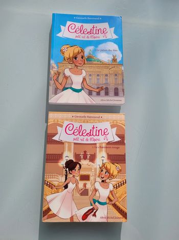 2 premiers tomes de Célestine petit rat de l'opéra 🩰