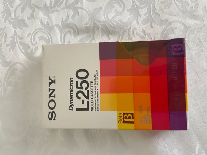 cassette sony betamax L-250