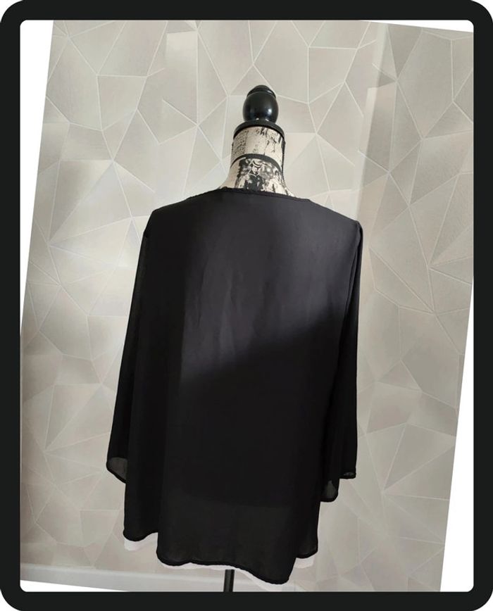 Blouse noir et blanche - photo numéro 3