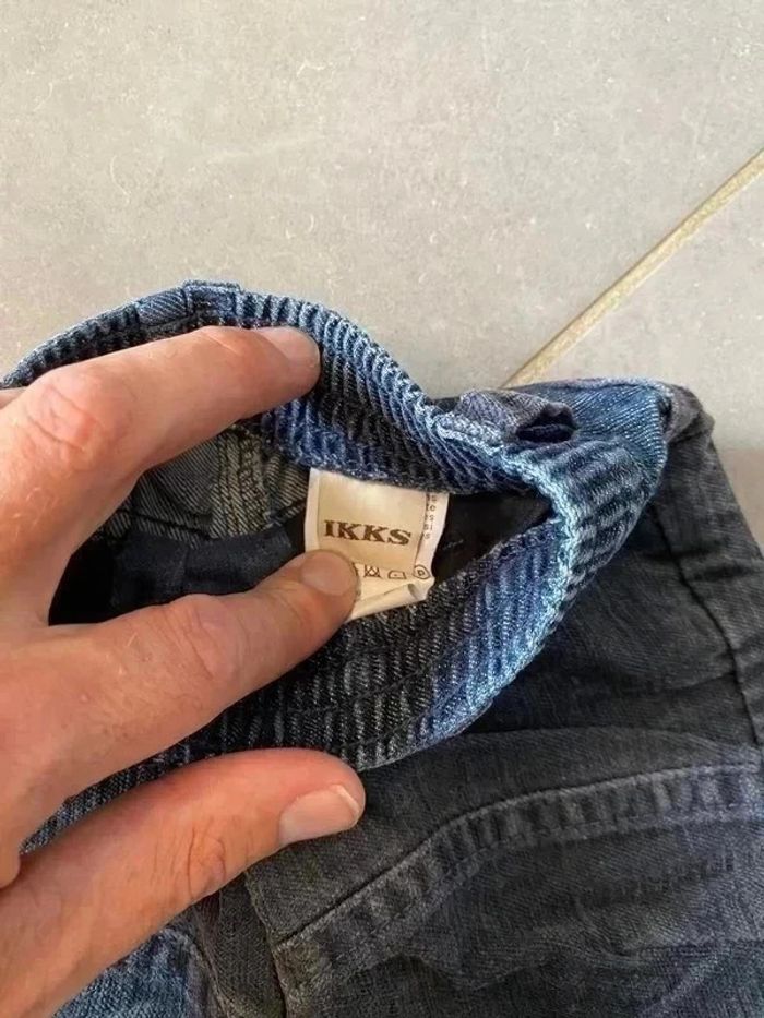 Jean bleu Pétrole - IKKS - 3 mois - photo numéro 2