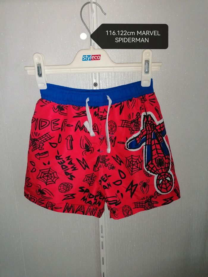 Short Spiderman 116.122cm slip intégré