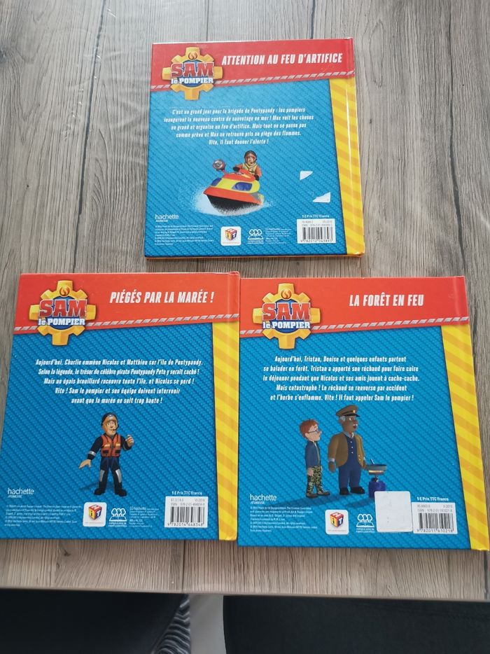 Lot de 3 livres Sam le pompier - photo numéro 6