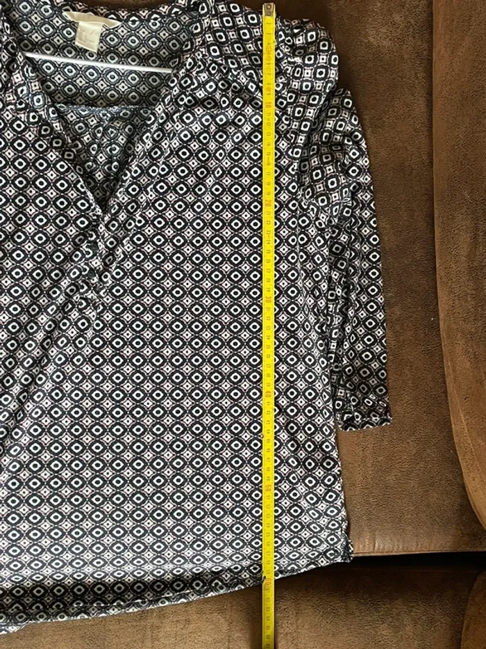 Haut blouse H&M taille L - photo numéro 4