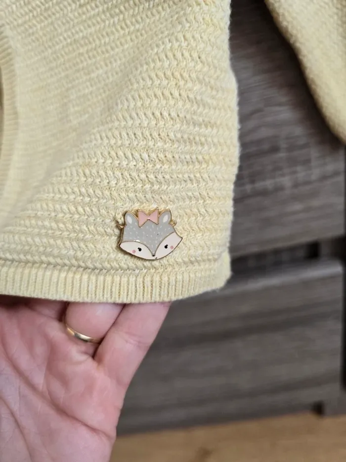 Vêtement Bébé Fille - Gilet jaune - Sergent Major - 9 mois / 71 cm - photo numéro 4