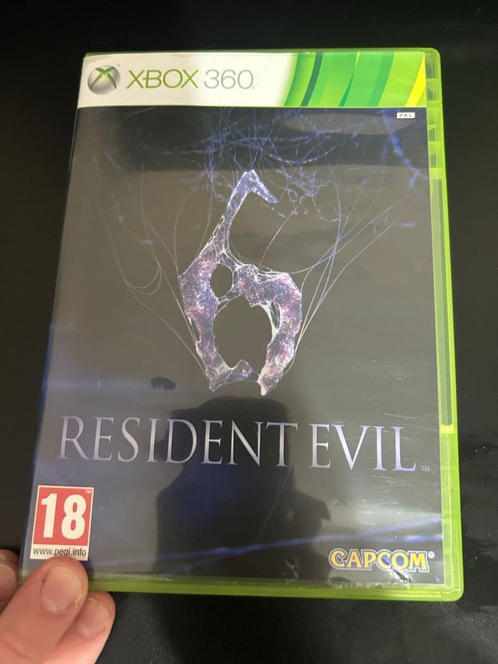 Jeux Xbox 360 résident evil 6