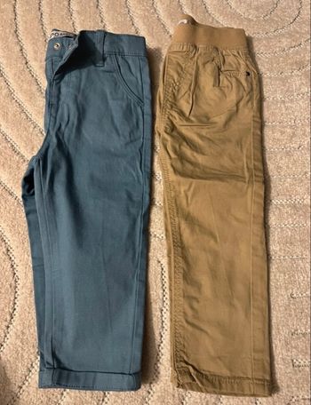 Lot : 2 pantalons NPO 24mois