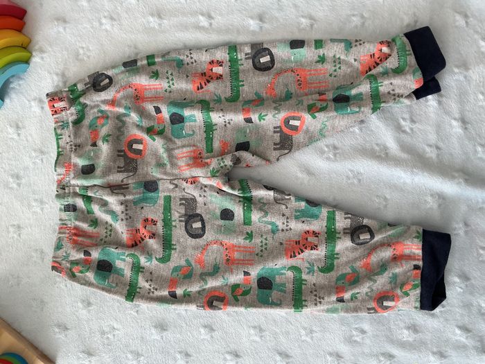 pyjama 2 pièces en coton gris marine à motifs 18/24 mois primark - photo numéro 7