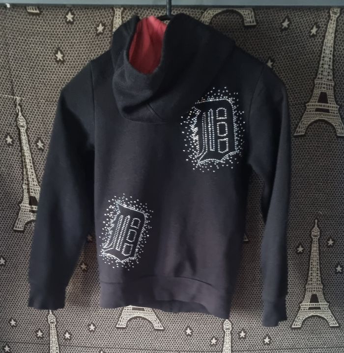 Gilet zippé à capuche 8-10ans - photo numéro 2