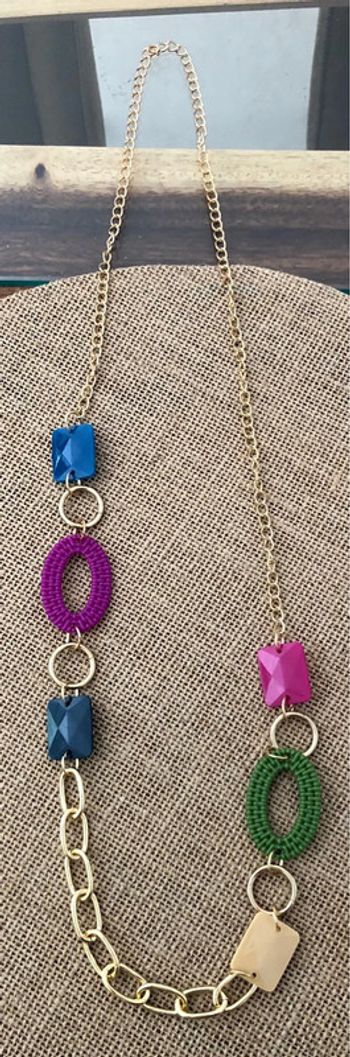 Collier sautoir fantaisie