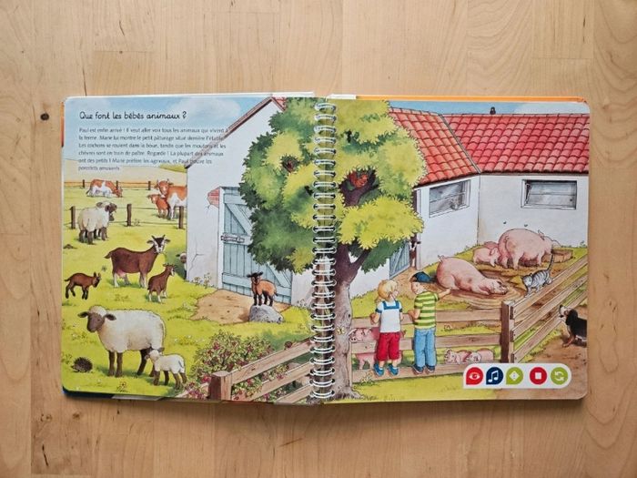 Livre interactif Tiptoi Mon imagier à la ferme - photo numéro 6