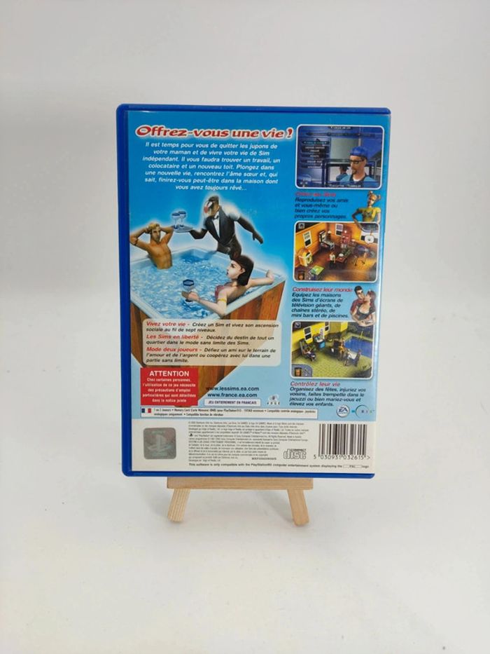 Les Sims sans notice PS2 PlayStation 2 - photo numéro 2