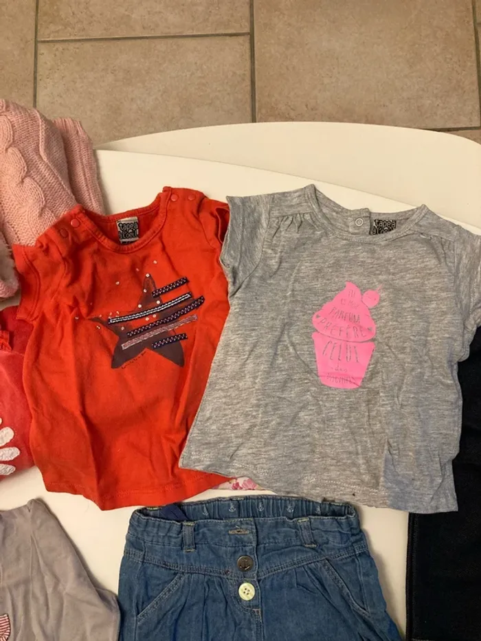Lot de vêtements fille 9M été/hiver - photo numéro 7