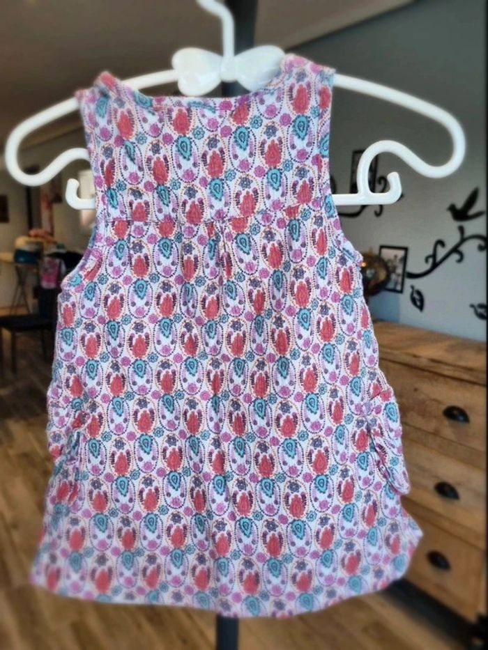 Robe été fille 6 mois p'tit bisou - photo numéro 3