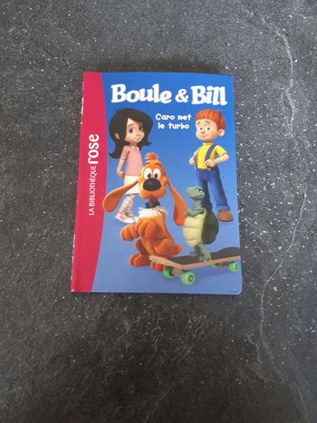 Livre bibliothèque rose Boule et Bill tome 5 Caro met le turbo