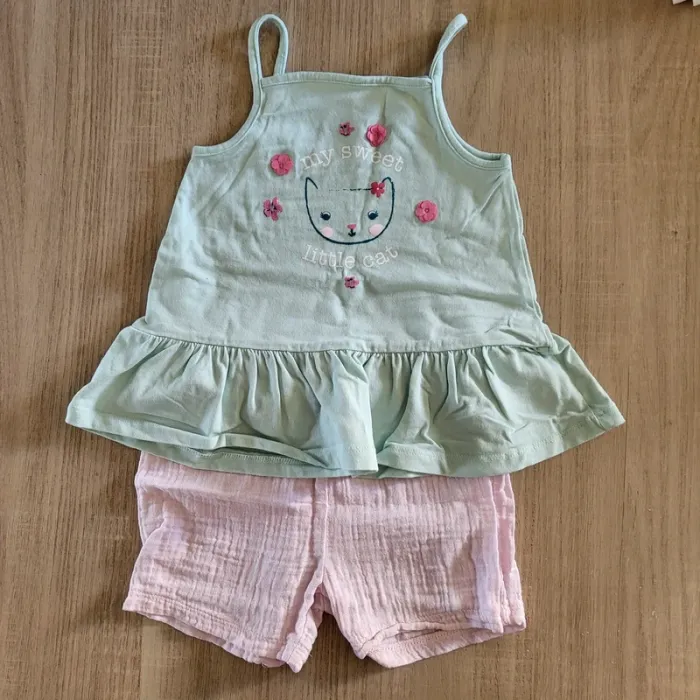 Ensemble short + débardeur 23 mois
