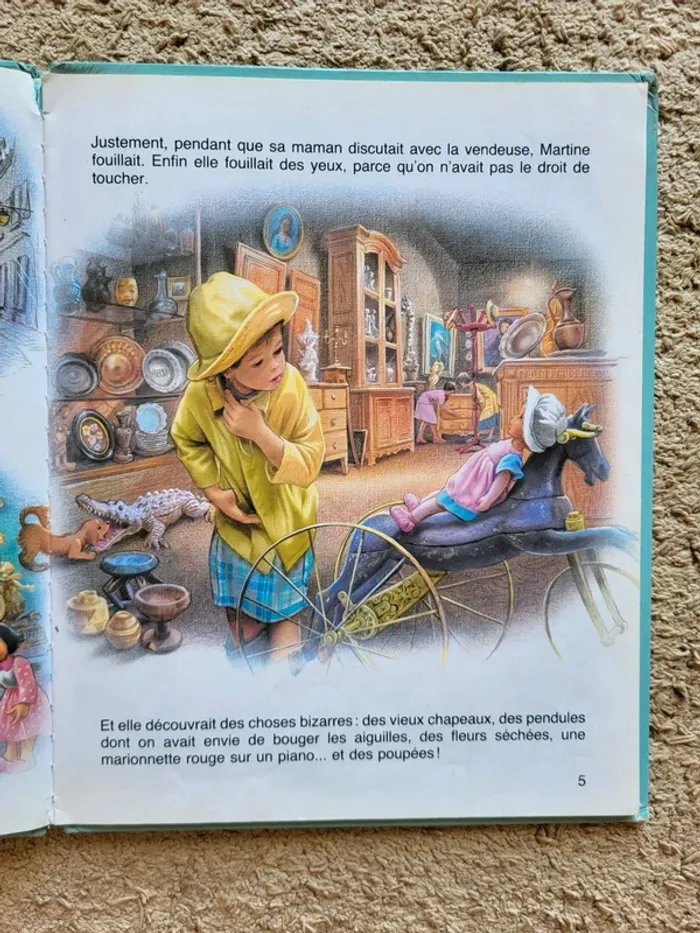 Livre enfant "Martine et le cadeau d'anniversaire" de Gilbert Delahaye - Éditions Atlas - photo numéro 6