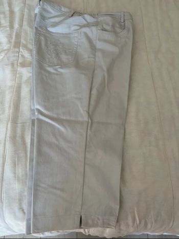 Pantalon court Damarr 52 bleu ciel/gris