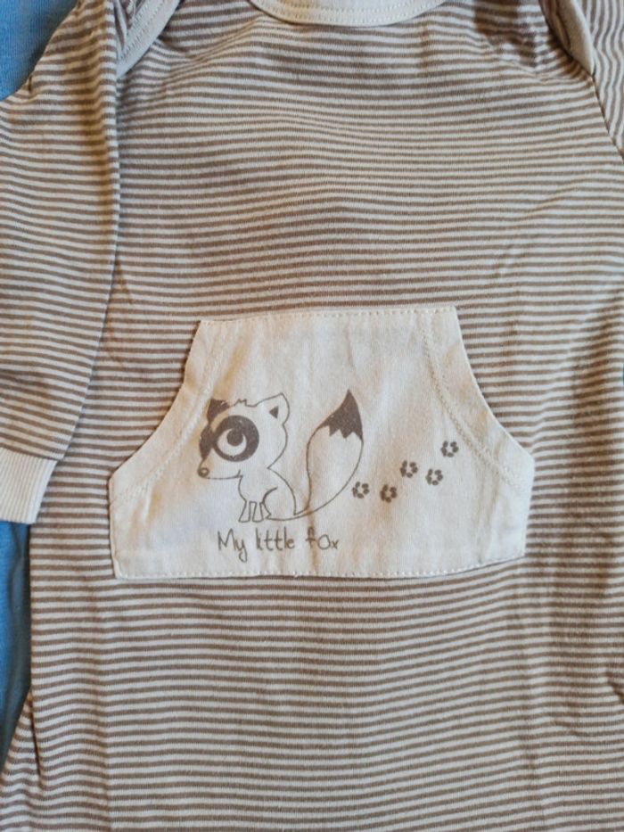 Lot de 3 grenouillères ML - Taille 9 mois - photo numéro 3