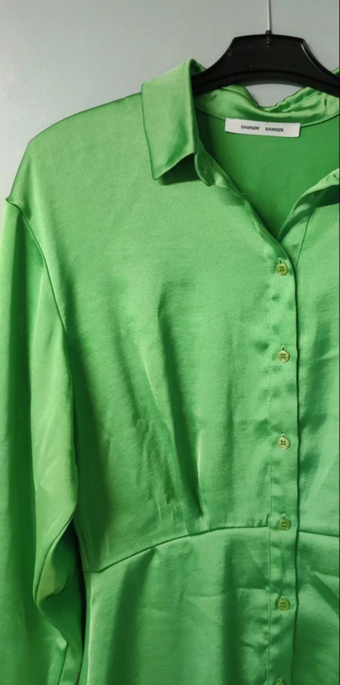 Robe verte Samsoe Samsoe (prix négociable) - photo numéro 3