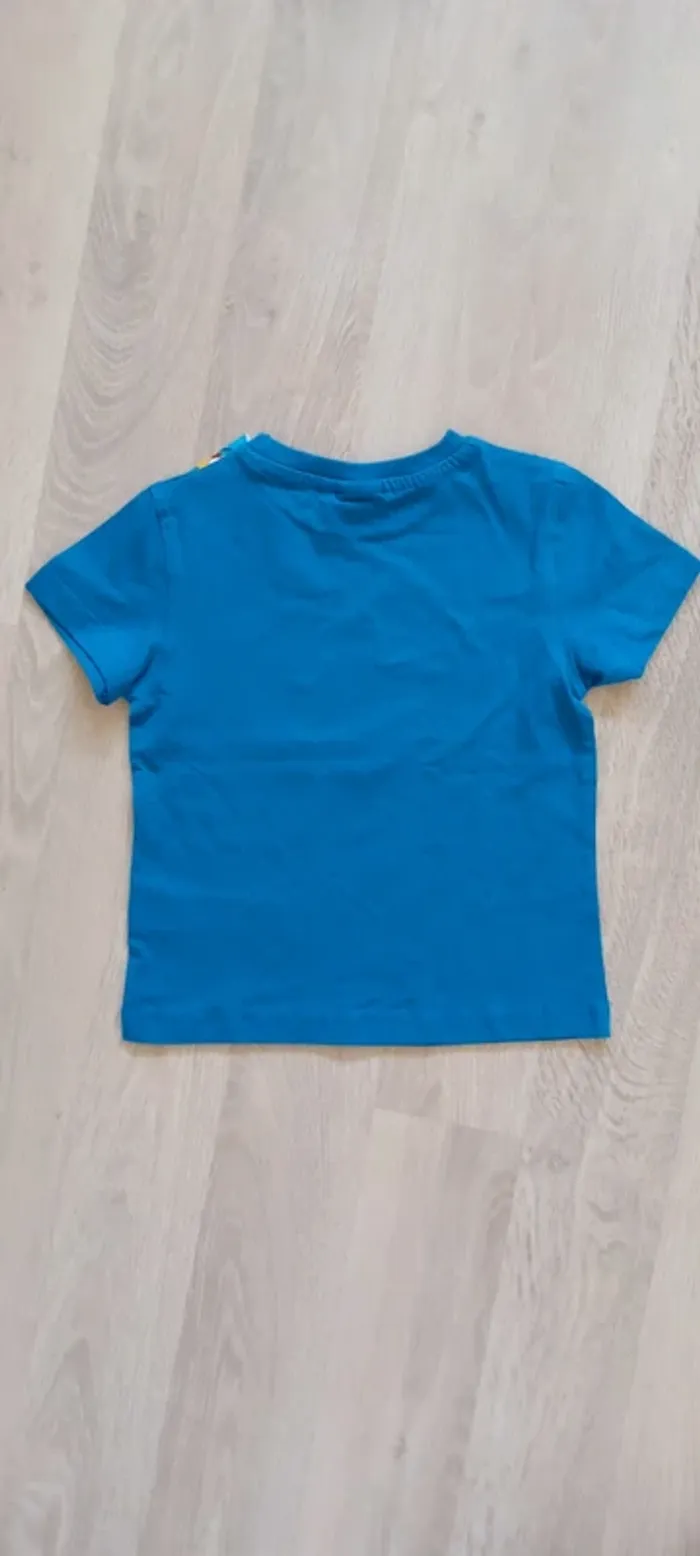 Tee-shirt manches courtes bleu, motif Mickey, marque Disney, taille 3 ans, neuf avec étiquette. - photo numéro 6