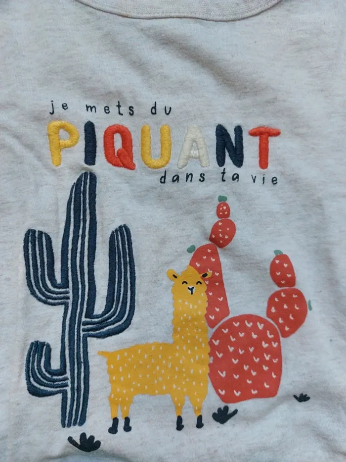 Lot 3 t-shirts manches courtes TAO 36M - photo numéro 4