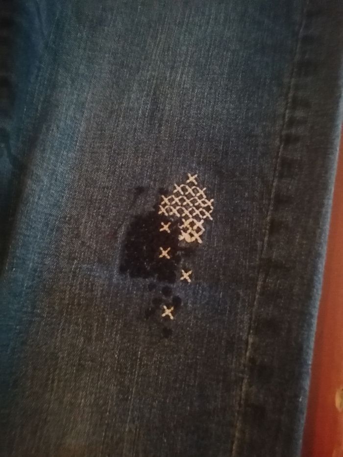 Pantalon salopette catimini 12ans, Jean's - photo numéro 8